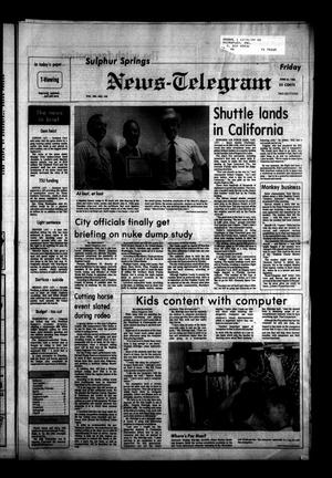 Sulphur Springs News-Telegram (Sulphur Springs, Tex.), Vol. 105, No. 149, Ed. 1 Friday, June 24, 1983