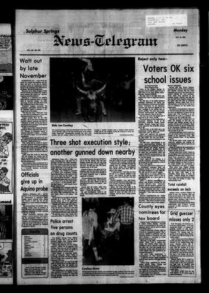 Sulphur Springs News-Telegram (Sulphur Springs, Tex.), Vol. 105, No. 239, Ed. 1 Monday, October 10, 1983