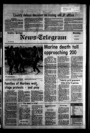 Sulphur Springs News-Telegram (Sulphur Springs, Tex.), Vol. 105, No. 251, Ed. 1 Monday, October 24, 1983