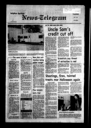 Sulphur Springs News-Telegram (Sulphur Springs, Tex.), Vol. 105, No. 258, Ed. 1 Tuesday, November 1, 1983
