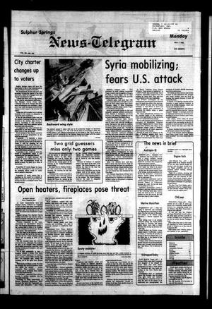 Sulphur Springs News-Telegram (Sulphur Springs, Tex.), Vol. 105, No. 263, Ed. 1 Monday, November 7, 1983