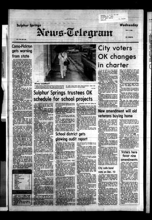 Sulphur Springs News-Telegram (Sulphur Springs, Tex.), Vol. 105, No. 265, Ed. 1 Wednesday, November 9, 1983