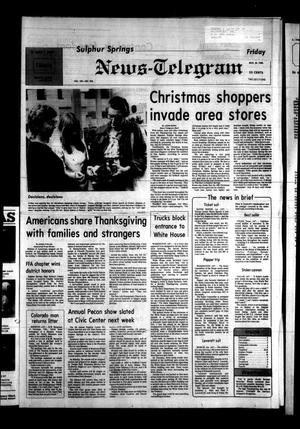 Sulphur Springs News-Telegram (Sulphur Springs, Tex.), Vol. 105, No. 278, Ed. 1 Friday, November 25, 1983