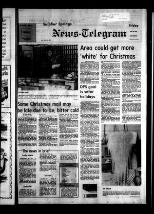 Primary view of object titled 'Sulphur Springs News-Telegram (Sulphur Springs, Tex.), Vol. 105, No. 302, Ed. 1 Friday, December 23, 1983'.
