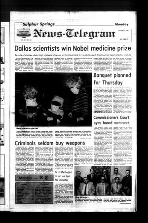 Sulphur Springs News-Telegram (Sulphur Springs, Tex.), Vol. 107, No. 243, Ed. 1 Monday, October 14, 1985
