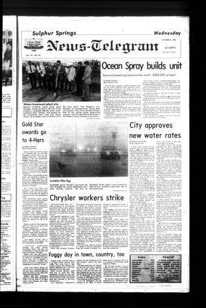Sulphur Springs News-Telegram (Sulphur Springs, Tex.), Vol. 107, No. 245, Ed. 1 Wednesday, October 16, 1985
