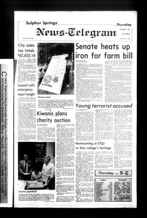 Sulphur Springs News-Telegram (Sulphur Springs, Tex.), Vol. 107, No. 246, Ed. 1 Thursday, October 17, 1985