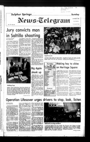 Sulphur Springs News-Telegram (Sulphur Springs, Tex.), Vol. 107, No. 248, Ed. 1 Sunday, October 20, 1985