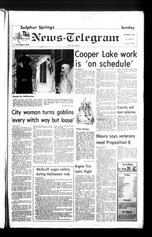 Sulphur Springs News-Telegram (Sulphur Springs, Tex.), Vol. 107, No. 254, Ed. 1 Sunday, October 27, 1985
