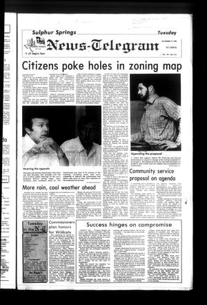 Sulphur Springs News-Telegram (Sulphur Springs, Tex.), Vol. 107, No. 274, Ed. 1 Tuesday, November 19, 1985