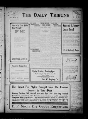 The Daily Tribune (Bay City, Tex.), Vol. 12, No. 312, Ed. 1 Saturday, October 27, 1917