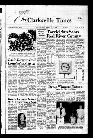The Clarksville Times (Clarksville, Tex.), Vol. 106, No. 50, Ed. 1 Thursday, July 13, 1978