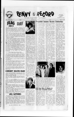 Penny Record (Bridge City, Tex.), Vol. 29, No. 1, Ed. 1 Tuesday, June 9, 1987