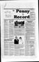 Primary view of The Penny Record (Bridge City, Tex.), Vol. 30, No. 12, Ed. 1 Tuesday, August 2, 1988