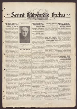 Saint Edward's Echo (Austin, Tex.), Vol. 14, No. 6, Ed. 1 Wednesday, December 14, 1932