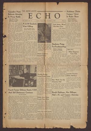 St. Edward's Echo (Austin, Tex.), Vol. 24, No. 10, Ed. 1 Wednesday, December 4, 1940