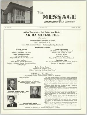 The Message, Volume 10, Number 5, October 1982