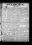 Thumbnail image of item number 1 in: 'Svoboda. (La Grange, Tex.), Vol. 5, No. 13, Ed. 1 Thursday, April 10, 1890'.