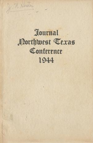 Journal of the Northwest Texas Annual Conference, the Methodist Church: 1944