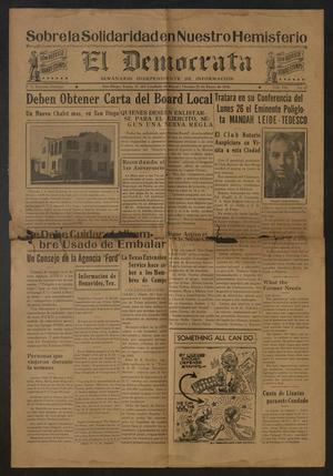 El Democrata (San Diego, Tex.), Vol. 7, No. 27, Ed. 1 Friday, January 23, 1942