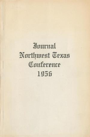 Primary view of Journal of the Northwest Texas Annual Conference, the Methodist Church: 1956