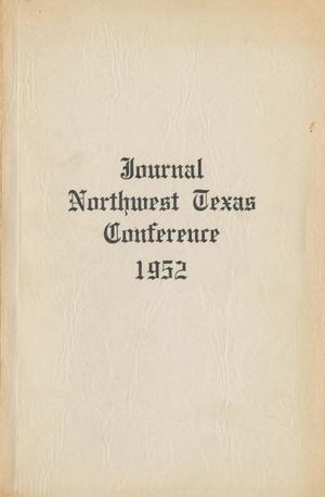 Primary view of object titled 'Journal of the Northwest Texas Annual Conference, the Methodist Church: 1952'.