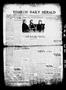Thumbnail image of item number 1 in: 'Yoakum Daily Herald (Yoakum, Tex.), Vol. 40, No. [234], Ed. 1 Friday, January 8, 1937'.
