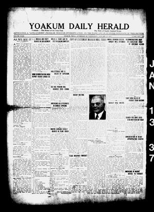 Yoakum Daily Herald (Yoakum, Tex.), Vol. 40, No. 238, Ed. 1 Wednesday, January 13, 1937