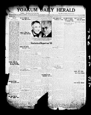Yoakum Daily Herald (Yoakum, Tex.), Vol. 40, No. 241, Ed. 1 Sunday, January 17, 1937