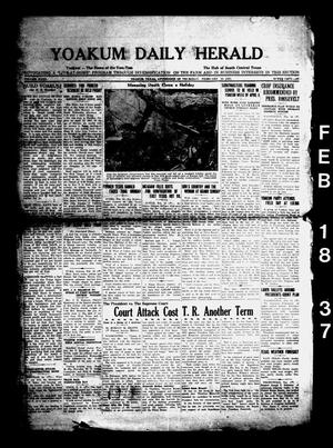 Yoakum Daily Herald (Yoakum, Tex.), Vol. 40, No. 267, Ed. 1 Thursday, February 18, 1937