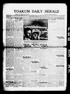 Yoakum Daily Herald (Yoakum, Tex.), Vol. 40, No. 270, Ed. 1 Tuesday, February 23, 1937