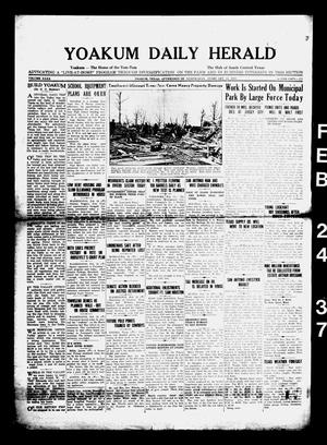 Yoakum Daily Herald (Yoakum, Tex.), Vol. 40, No. 271, Ed. 1 Wednesday, February 24, 1937