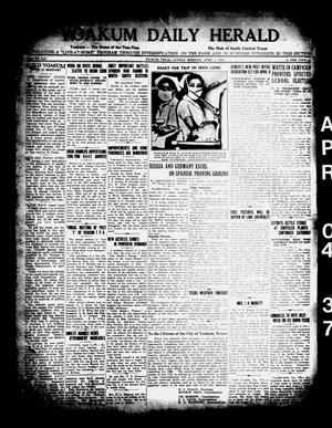 Yoakum Daily Herald (Yoakum, Tex.), Vol. 41, No. [3], Ed. 1 Sunday, April 4, 1937