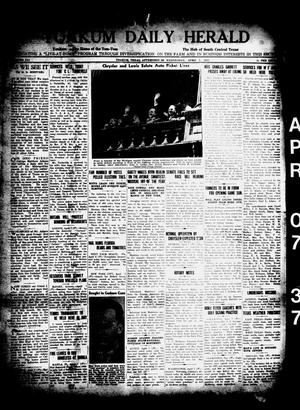 Yoakum Daily Herald (Yoakum, Tex.), Vol. 41, No. [6], Ed. 1 Wednesday, April 7, 1937