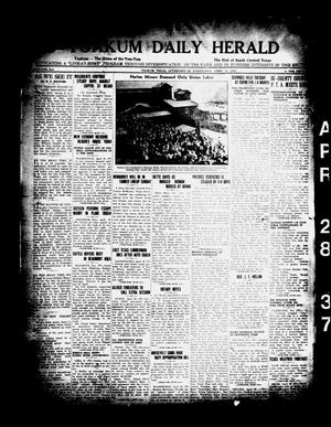 Yoakum Daily Herald (Yoakum, Tex.), Vol. 41, No. [24], Ed. 1 Wednesday, April 28, 1937