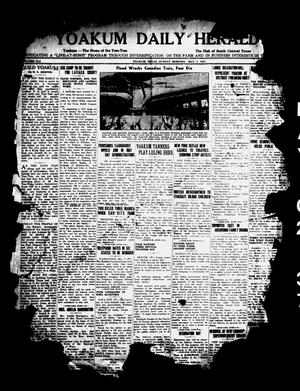 Primary view of object titled 'Yoakum Daily Herald (Yoakum, Tex.), Vol. 41, No. [27], Ed. 1 Sunday, May 2, 1937'.