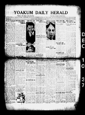 Yoakum Daily Herald (Yoakum, Tex.), Vol. 41, No. 213, Ed. 1 Friday, December 10, 1937