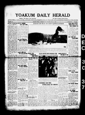 Yoakum Daily Herald (Yoakum, Tex.), Vol. 41, No. 229, Ed. 1 Thursday, December 30, 1937