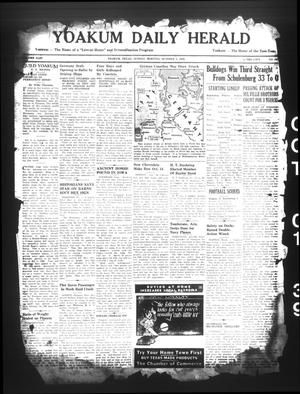 Yoakum Daily Herald (Yoakum, Tex.), Vol. 43, No. 152, Ed. 1 Sunday, October 1, 1939