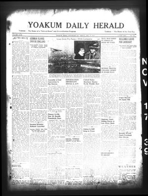 Yoakum Daily Herald (Yoakum, Tex.), Vol. 43, No. 192, Ed. 1 Friday, November 17, 1939