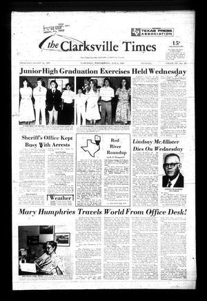 Primary view of object titled 'The Clarksville Times (Clarksville, Tex.), Vol. 107, No. 39, Ed. 1 Monday, June 4, 1979'.