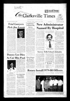 The Clarksville Times (Clarksville, Tex.), Vol. 107, No. 48, Ed. 1 Thursday, July 5, 1979