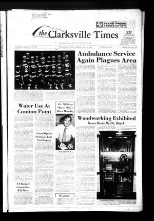 The Clarksville Times (Clarksville, Tex.), Vol. 107, No. 50, Ed. 1 Thursday, July 12, 1979