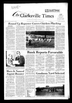 The Clarksville Times (Clarksville, Tex.), Vol. 107, No. 56, Ed. 1 Thursday, August 2, 1979