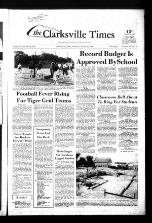 The Clarksville Times (Clarksville, Tex.), Vol. 107, No. 61, Ed. 1 Thursday, August 23, 1979