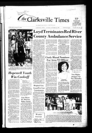 The Clarksville Times (Clarksville, Tex.), Vol. 107, No. 69, Ed. 1 Thursday, September 20, 1979
