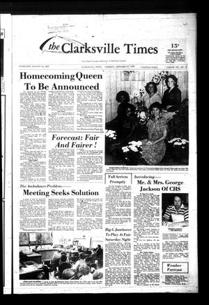 Primary view of object titled 'The Clarksville Times (Clarksville, Tex.), Vol. 107, No. 71, Ed. 1 Thursday, September 27, 1979'.