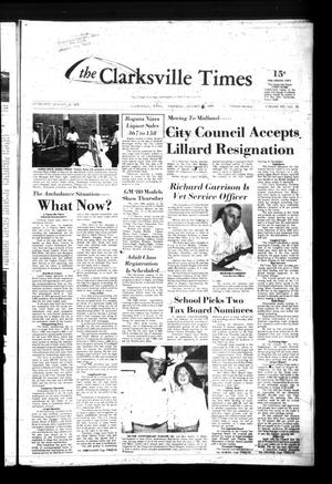 The Clarksville Times (Clarksville, Tex.), Vol. 107, No. 75, Ed. 1 Thursday, October 11, 1979