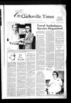 Primary view of object titled 'The Clarksville Times (Clarksville, Tex.), Vol. 107, No. 80, Ed. 1 Monday, October 29, 1979'.