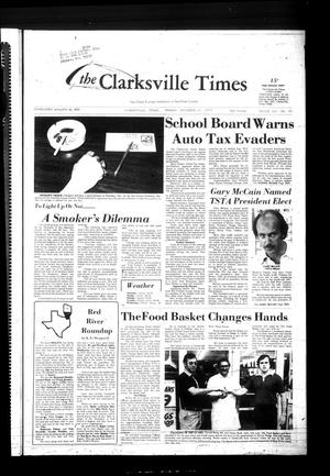 The Clarksville Times (Clarksville, Tex.), Vol. 107, No. 85, Ed. 1 Monday, November 12, 1979